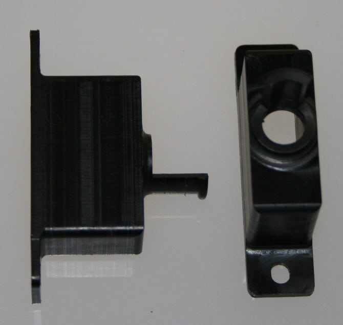 CNC Machined Polycarbonate Connector