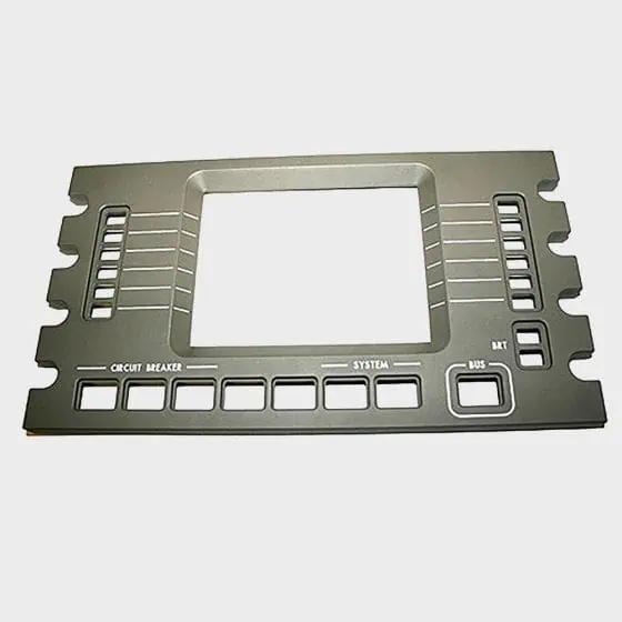 CNC Illuminated Faceplate Panel Button Set