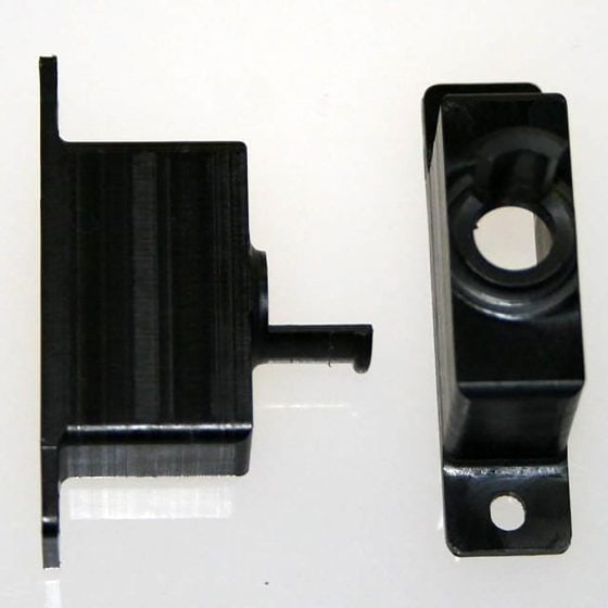 CNC Machined Polycarbonate Connector