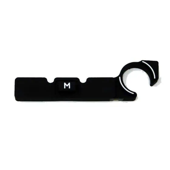 Spray Painted Laser Etched Silicone Rubber Light Guide